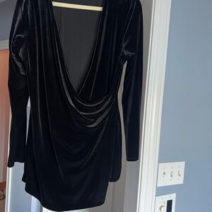 White House Black Market Velvet top
